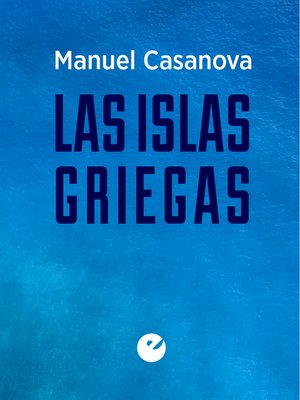cover image of Las islas griegas